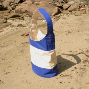 canvas beach bag